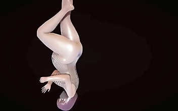 男人 Red Haired Asian Babe Gets Rough Passionate Indoor